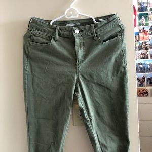 Old Navy Olive Pants